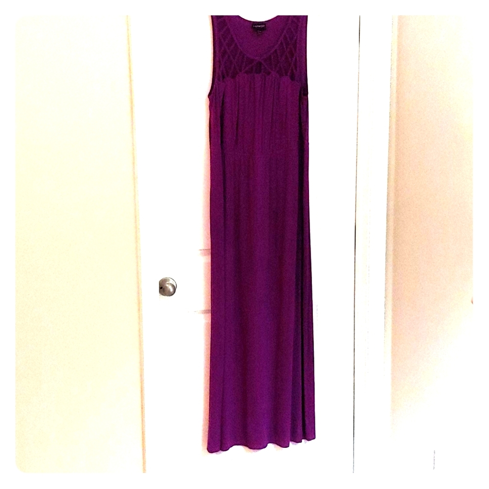 Lane Bryant Sleeveless Maxi 14/16